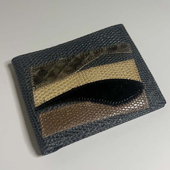 Vintage Carlos Falchi Snakeskin wallet - Picture 4 of 11